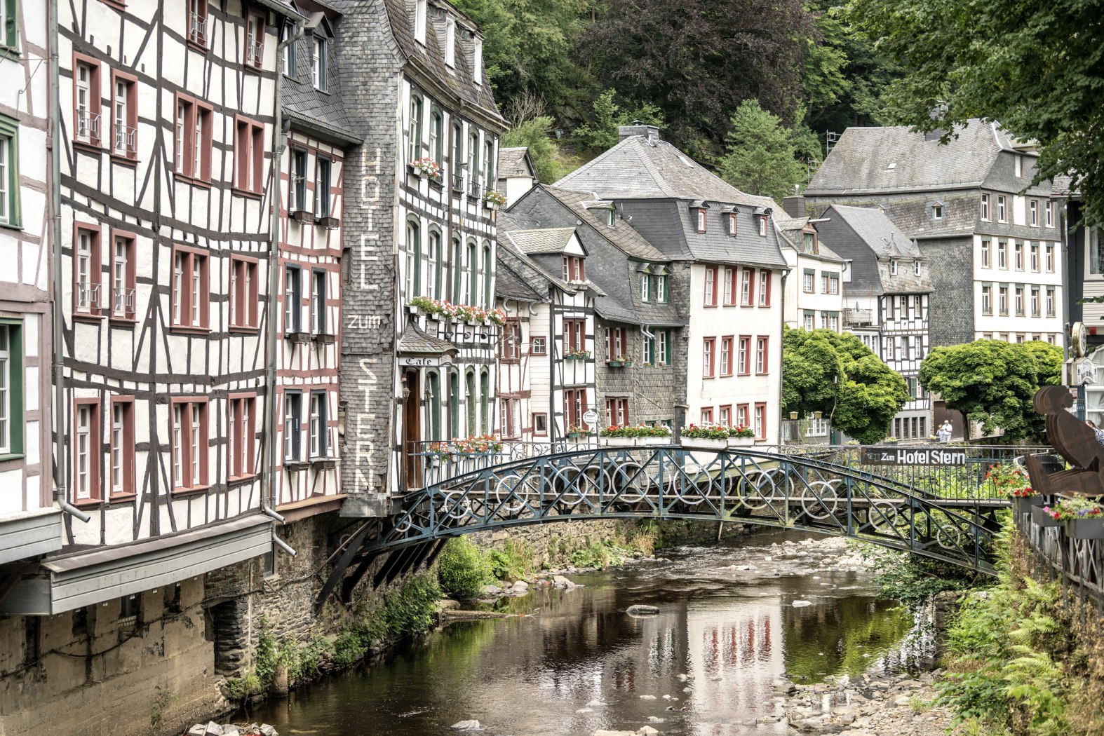 Idyllisches Fachwerk in Monschau, © Eifel Tourismus GmbH, Dominik Ketz