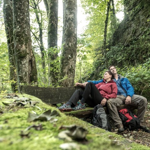 Entspannte Rast auf dem Schneifel-Pfad, © Eifel Tourismus GmbH, D. Ketz