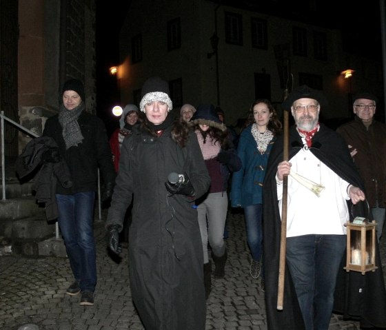 Unterwegs mit dem Nachtwächter, © Matthias Schnitzler