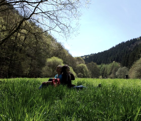 Picknickpause auf dem Jodokusweg, © Laura Rinneburger