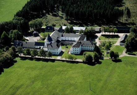 Luftbild Kloster Maria Frieden, © Gemeinde Dahlem