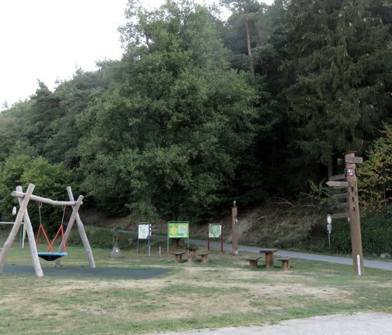 Parkplatz Aufgang Heilbachsee, © TI Kleberg