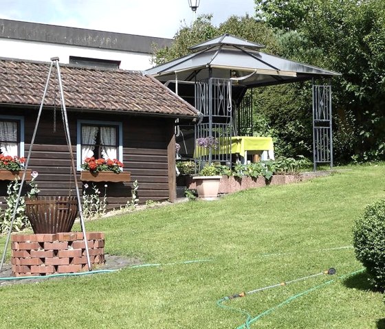 Grillplatz im Garten, © Gertrud Wieser