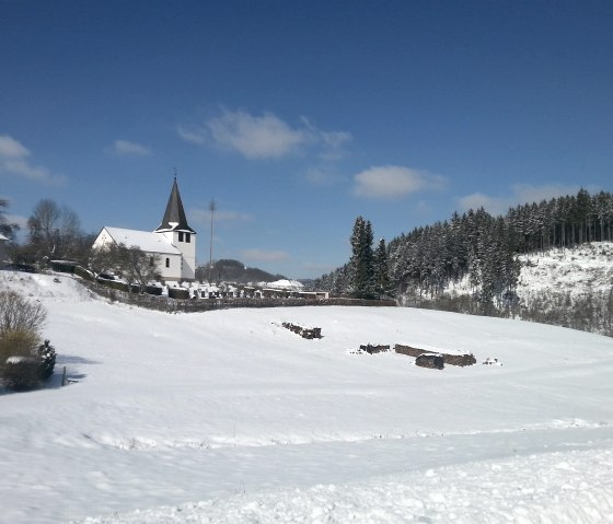 Ausblick Fewo im Winter, © Martina Schenk