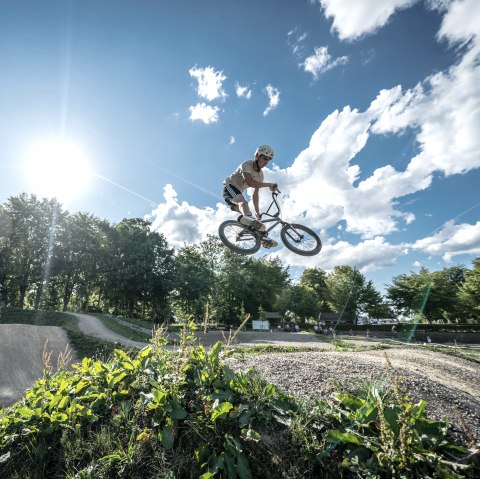 Mountainbike Trainingszentrum Kalterherberg mit Pumptrack, © Eifel Tourismus GmbH, Dennis Stratmann