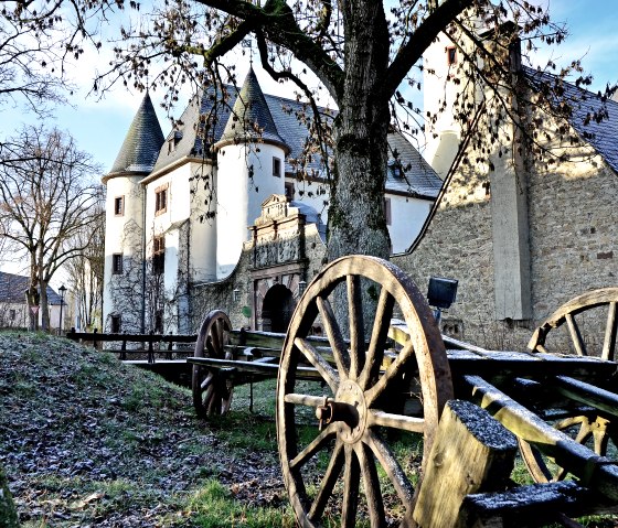 Burg Rittersdorf im Winter, © TI Bitburger Land