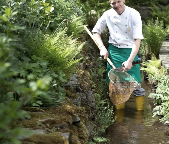 Frisch gefangen!, © Restaurant Talschenke