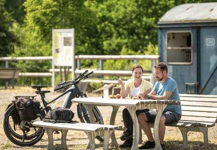 Kyll-Radweg Rastplatz, © Eifel Tourismus GmbH, Dominik Ketz