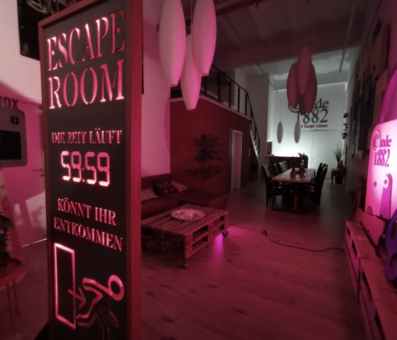 Ontsnappingsruimte, © Escape-Room Code 1882