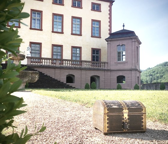Schatzsuche auf Schloss Malberg, © TI Bitburger Land
