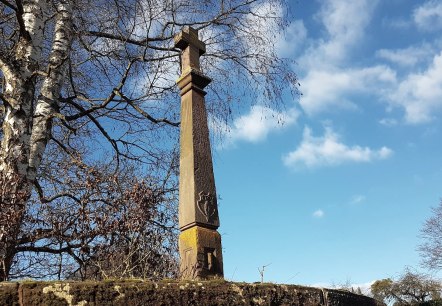 Schaftkreuz im Schlosspark, © Tourist Information Wittlich Stadt & Land