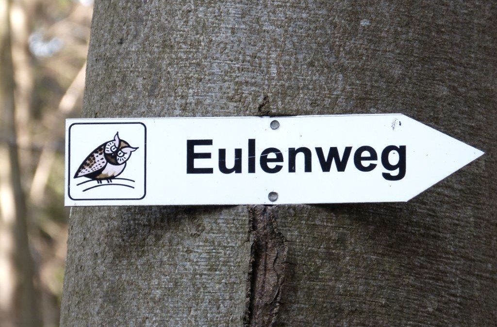 Wegemarkierung auf dem Eulenweg, © TI Hocheifel-Nürburgring