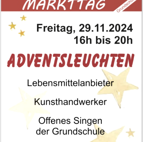 Markttag Adventsleuchten