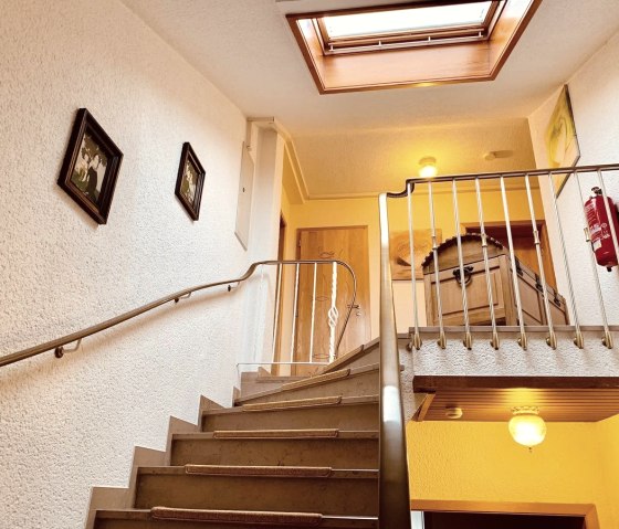 Hotel Innenansicht Treppe, © Landhaus Kürrenberg