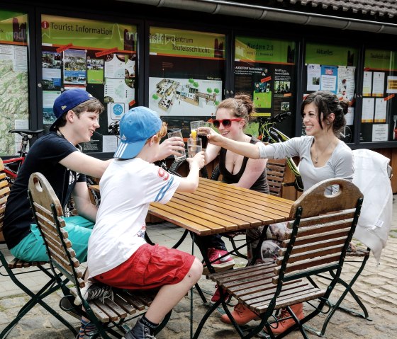 Auf der Terrasse von Teufels Küche, © Marcus Lutz