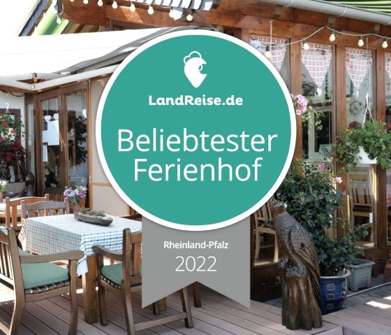 Beliebtester Ferienhof in Rheinland Pfalz