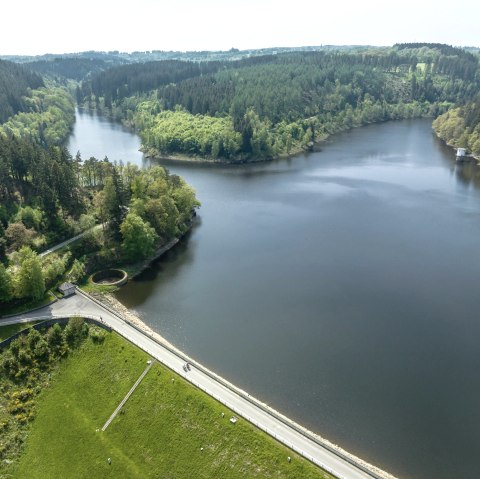 Luftbild Kalltalsperre, © Städteregion Aachen, Dennis Stratmann