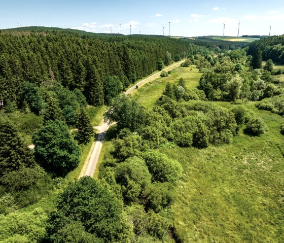 Radweg im Alfbachtal - Habscheider Mühle, © Tourist-Information Prümer Land/Eifel Tourismus GmbH, D. Ketz