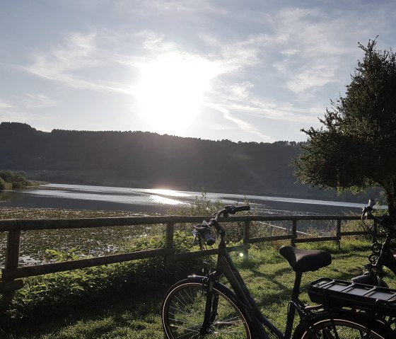 Fahrradtour zum Meerfelder Maar