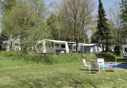 Wohnmobilstellplatz Naturcamping, © Naturcamping Vulkaneifel