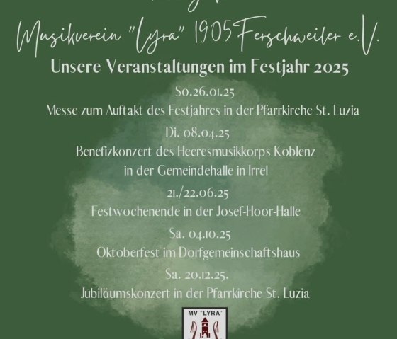 120 Jahre Musikverein Ferschweiler, © Musikverein Ferschweiler