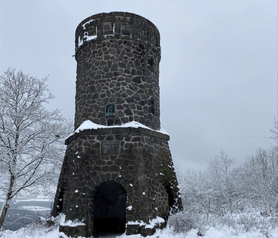 Dronketurm im Winter, © GesundLand Vulkaneifel GmbH