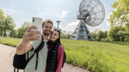 Astropeiler Stockert, © Eifel Tourismus GmbH, AR - shapefruit AG