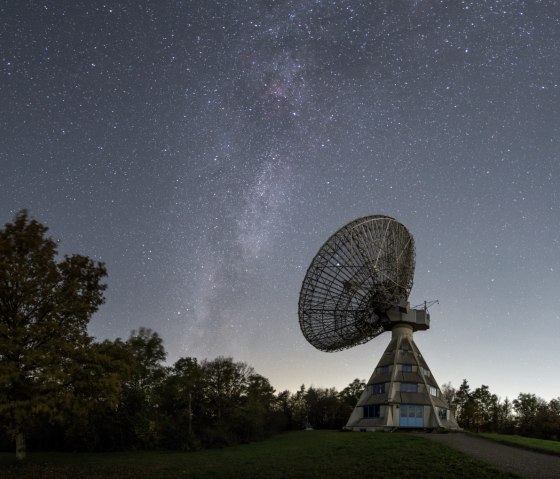 Sternenhimmel am Stockert-Teleskop, © Bernd Pröschold