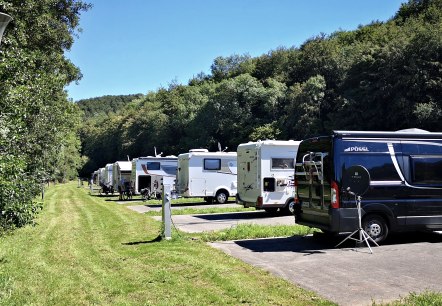 Wohnmobilstellplatz in Prüm, © Tourist-Information Prümer Land/Stadt Prüm