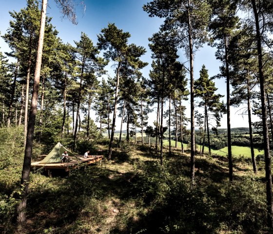 Trekkingplatz Eifel bei Mechernich, © Naturpark Nordeifel, N. Noell