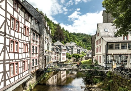 Fachwerkhäuser in Monschau, © Eifel-Tourismus GmbH, Dominik Ketz