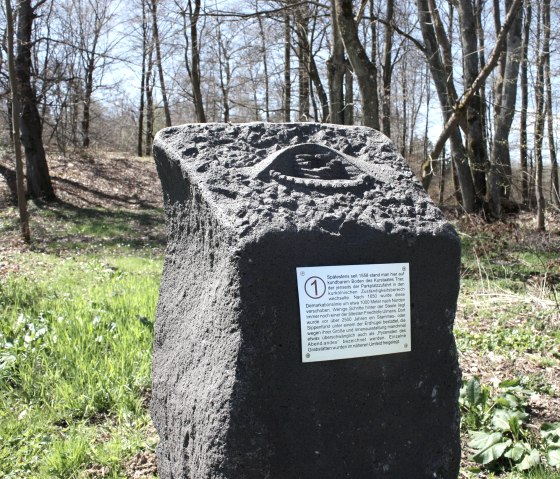 Erlebnispunkt 1 "Hügelgrab", © GesundLand Vulkaneifel GmbH